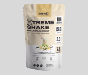 Vanilla XTREME SHAKE w/Sensoril® Ashwagandha PROTEIN & MULTI-COLLAGEN (15 servings, 2 scoops per serving, VAT Included)